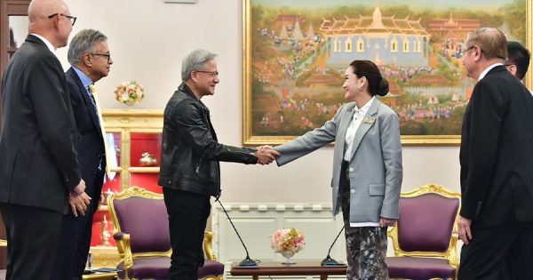 Nvidia CEO Meets Thai PM